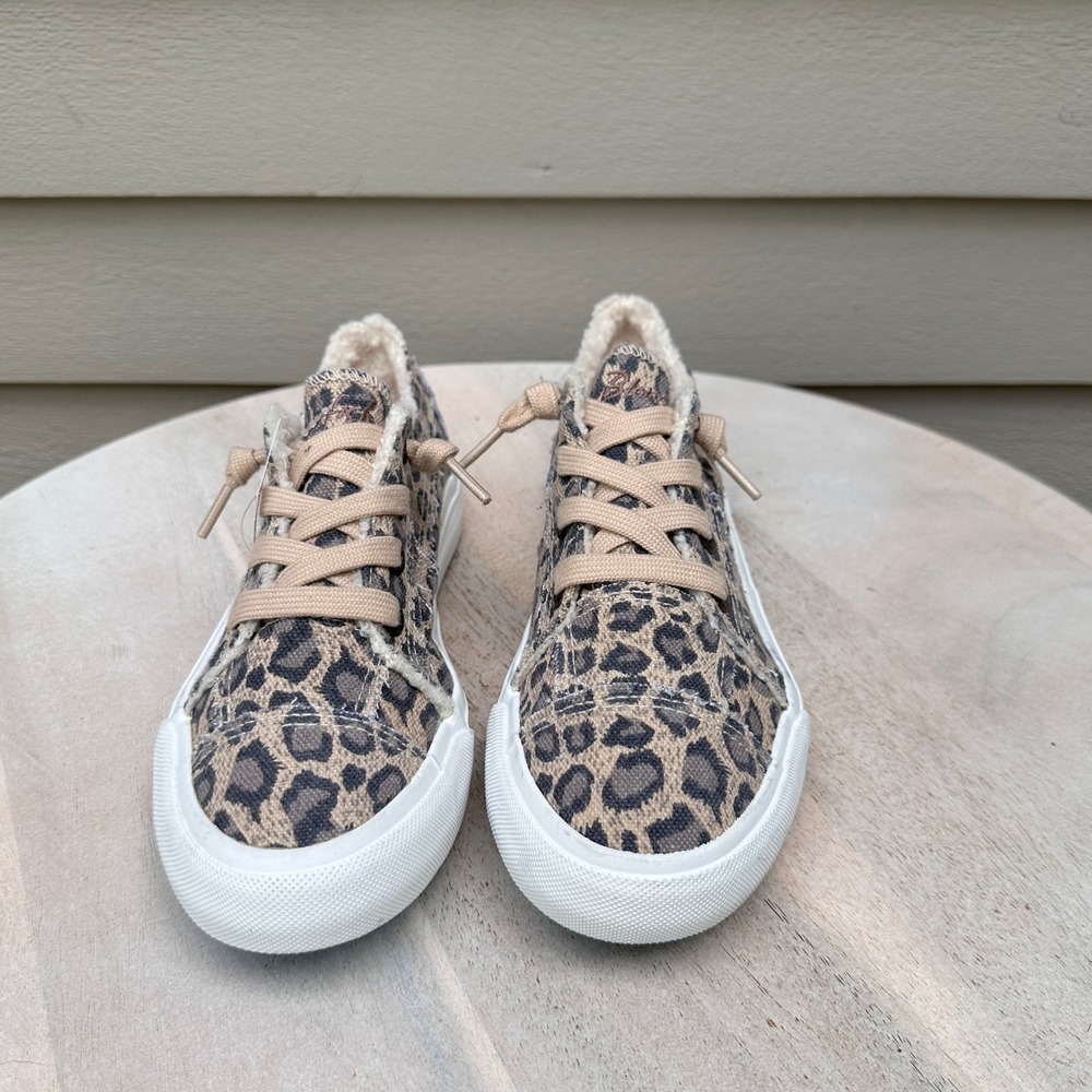 Blowfish Malibu Womens Leopard Print Faux Fur Lined Slip On Sneakers 8.5 ZS001 - Picture 12 of 12